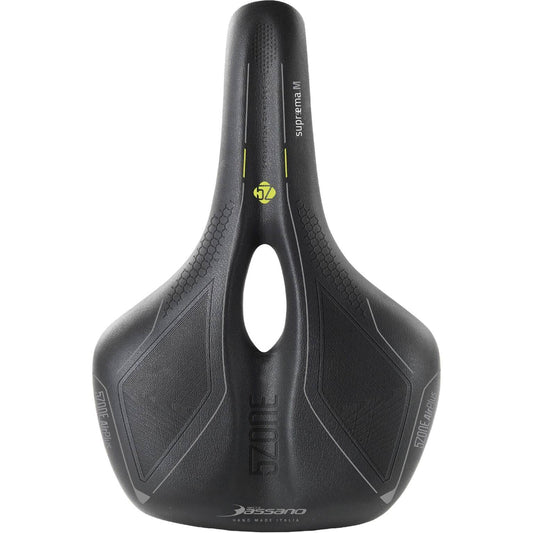 Selle Bassano Fietszadel Suprema 5Zone El Heren Zwart - Le Coq Wielerartikelen