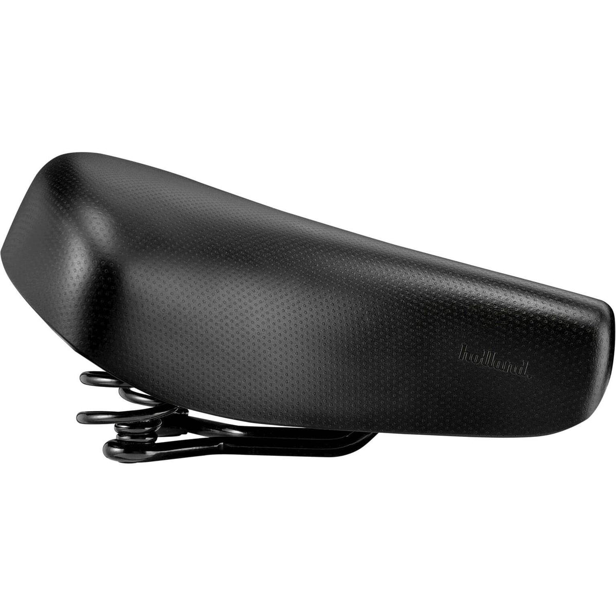 Selle Royal Holland Unitech Urban Life fietszadel op stadsfiets of e-bike, comfortabel en ergonomisch ontworpen, zwart van kleur