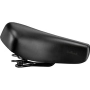 Selle Royal Holland Unitech Urban Life fietszadel op stadsfiets of e-bike, comfortabel en ergonomisch ontworpen, zwart van kleur