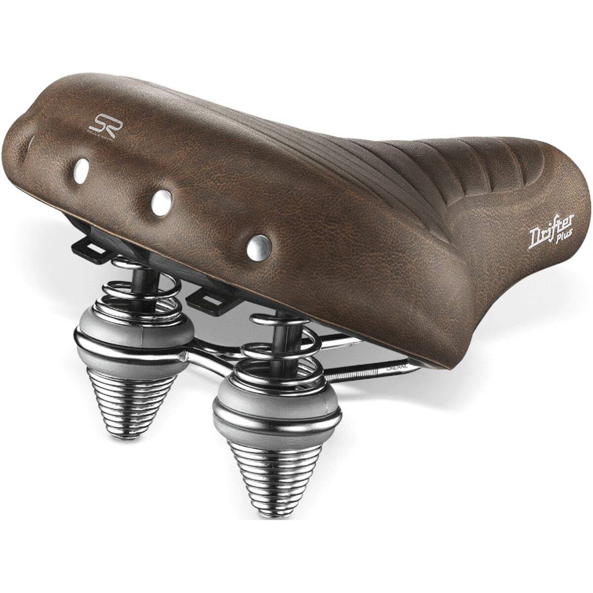 Selle Royal Fietszadel Drifter Plus Bruin - Le Coq Wielerartikelen
