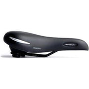 Selle Royal Freedom Urban Life fietszadel met Royalgel en Strengtex, geschikt voor stadsfietsen en e-bikes, zichtbaar van bovenaf.