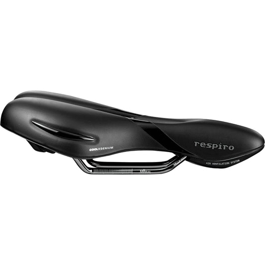 Selle Royal Fietszadel Respiro Athletic Zwart - Le Coq Wielerartikelen