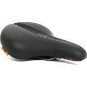 Zwart Selle Royal Explora Relaxed Adventure Time fietszadel met Royalgel voor stadsfietsen en e-bikes, comfortabel en geschikt voor lange ritten