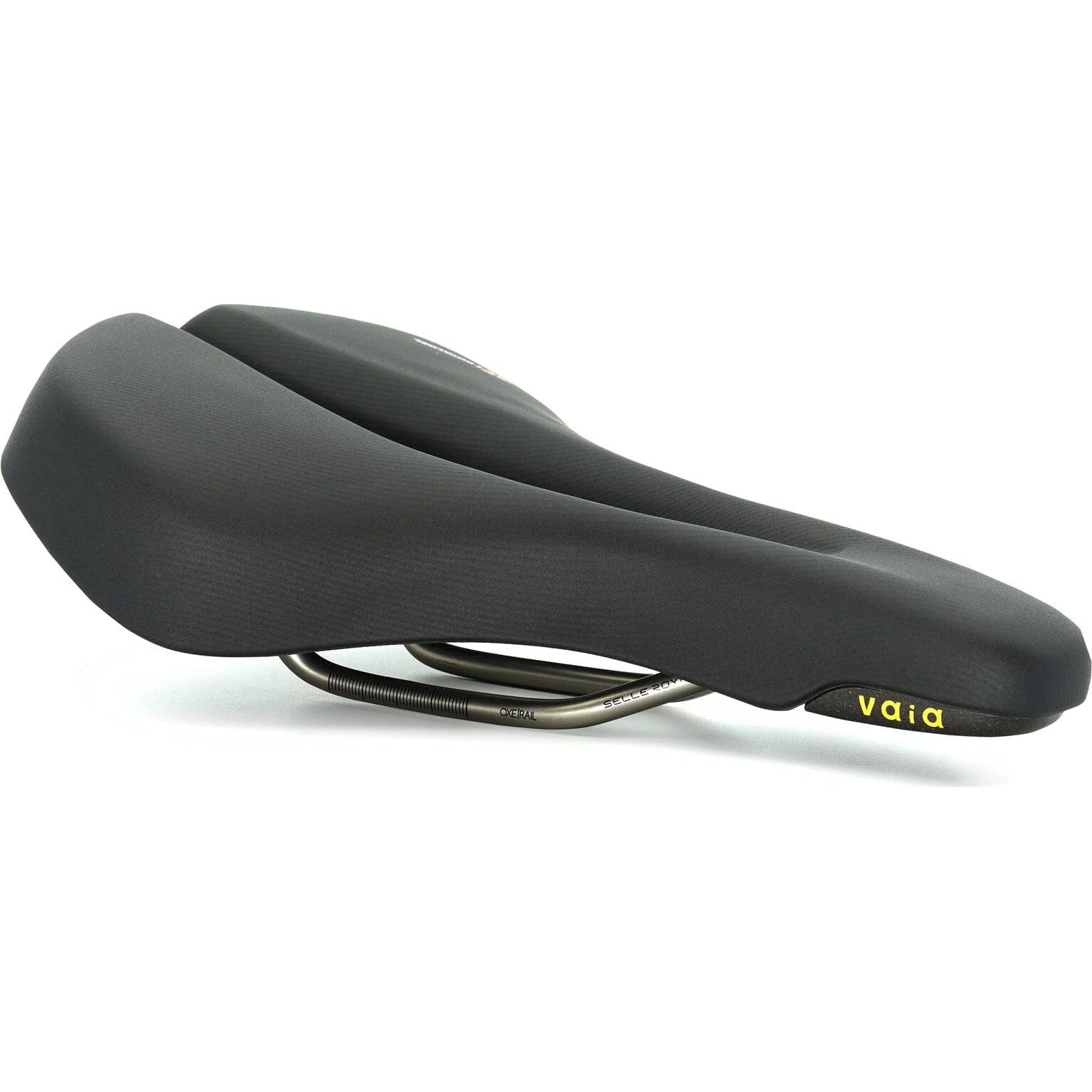 Selle Royal Fietszadel Vaia Moderate Zwart - Le Coq Wielerartikelen