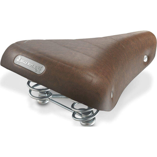 Selle Royal Fietszadel Ondina Bruin - Le Coq Wielerartikelen