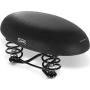 Zwart Selle Royal Rok Urban Life zadel voor stadsfietsen en e-bikes met Royalgel, comfortabel en duurzaam fietszadel.