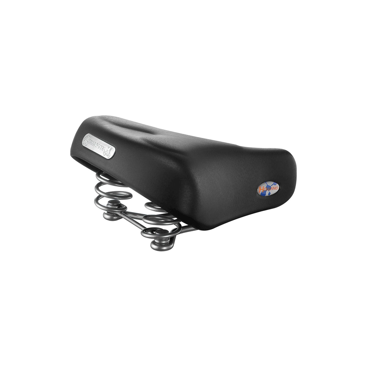 Zwart Selle Royal Holland Urban Life Royalgel stadsfietszadel voor e-bike met comfortabele gelvulling en ergonomisch ontwerp