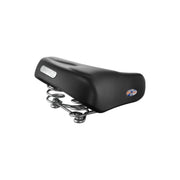 Zwart Selle Royal Holland Urban Life Royalgel stadsfietszadel voor e-bike met comfortabele gelvulling en ergonomisch ontwerp