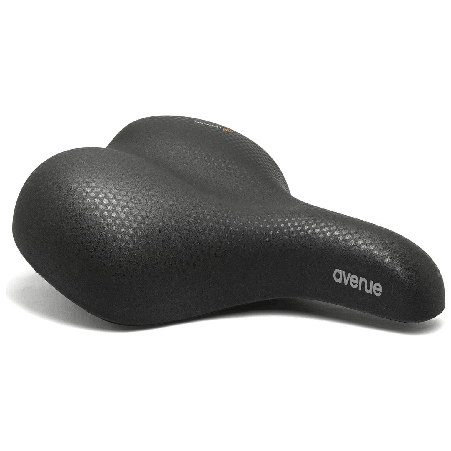 Selle Royal Fietszadel Avenue Relaxed - Zwart - Le Coq Wielerartikelen