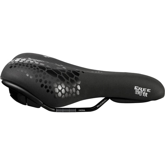 Selle Royal Fietszadel Freeway Fit Moderate Zwart - Le Coq Wielerartikelen
