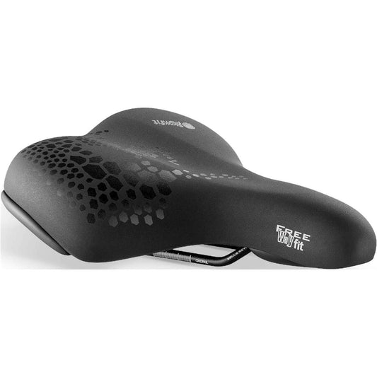 Selle Royal Fietszadel Freeway Fit Relaxed Zwart - Le Coq Wielerartikelen