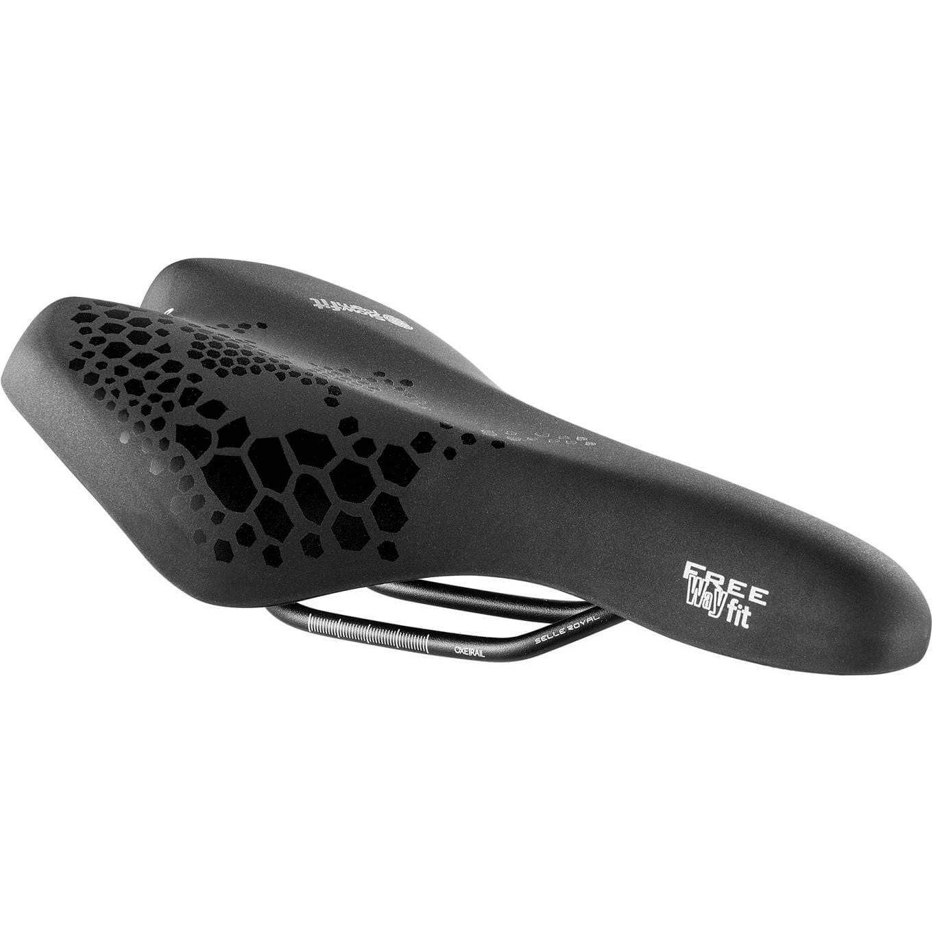 Selle Royal Fietszadel Freeway Fit Athletic Zwart - Le Coq Wielerartikelen