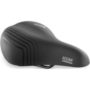 Zwart Selle Royal Roomy Moderate Urban Life fietszadel met Comfort Foam voor stadsfietsen en E-bikes.