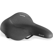 Selle Royal Aurorae Urban Life fietszadel in zwart, comfortabel relaxed slow fit foam voor stadsfietsen en e-bikes.