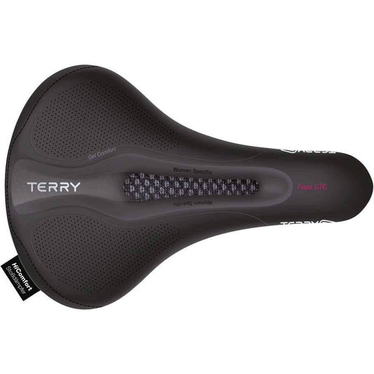 Terry Fietszadel Fisio Gtc Gel Dames - Zwart - Le Coq Wielerartikelen