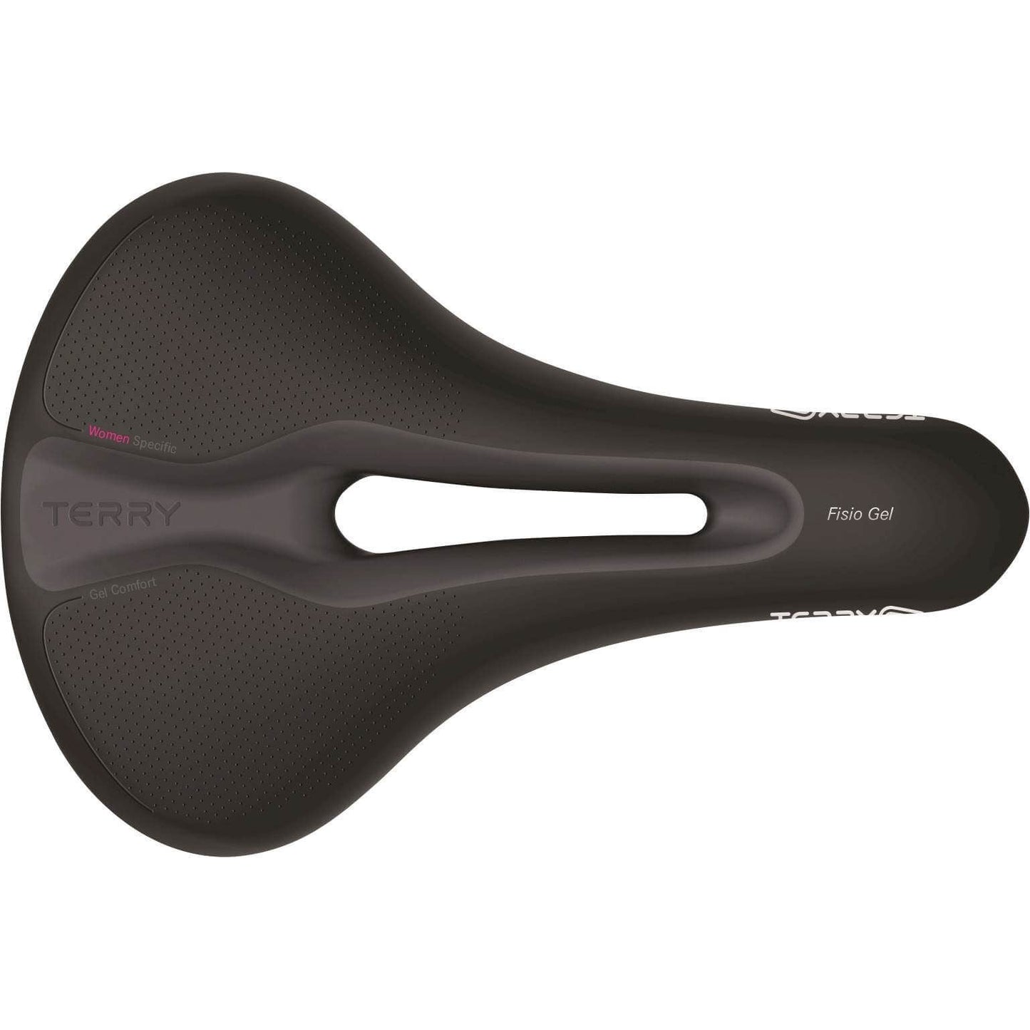 Terry Fietszadel Fisio Gel Dames Zwart - Le Coq Wielerartikelen