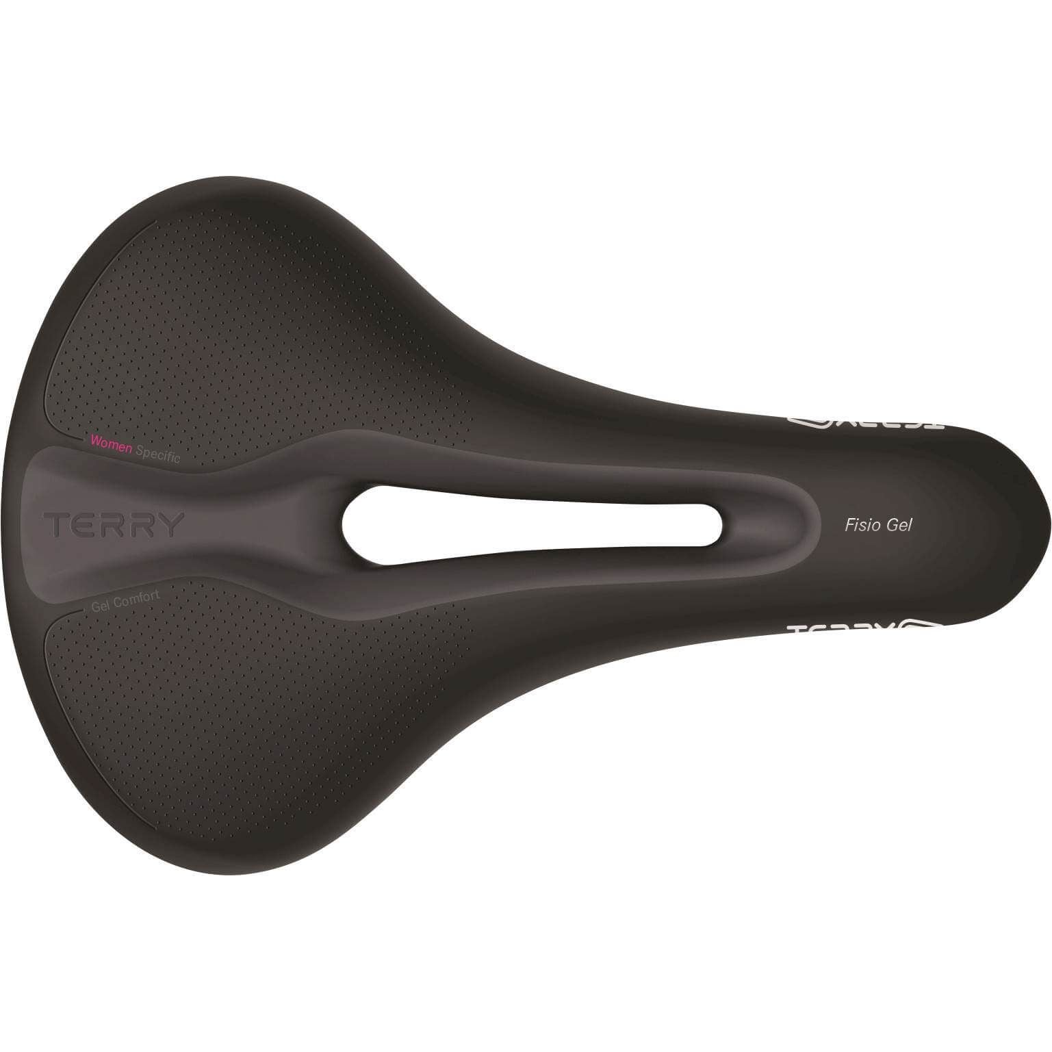Terry Fietszadel Fisio Gel Dames Zwart - Le Coq Wielerartikelen