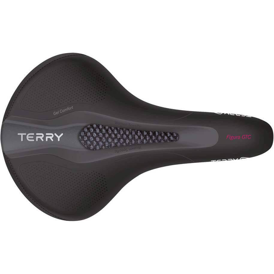 Terry Fietszadel Figura Gtc Max Gel Dames - Zwart - Le Coq Wielerartikelen