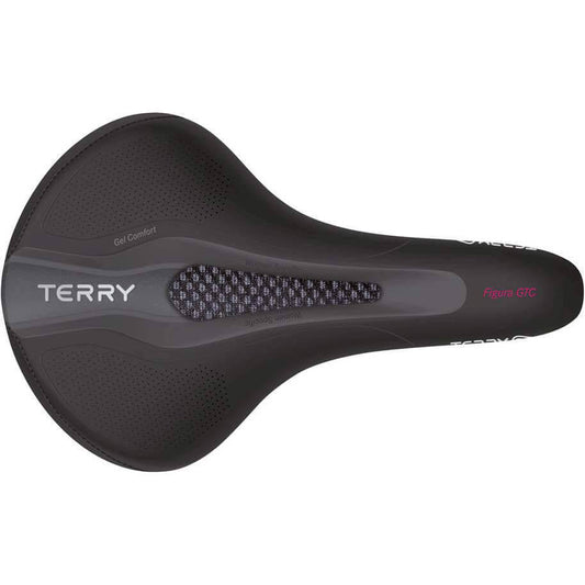 Terry Fietszadel Figura Gtc Max Gel Dames - Zwart - Le Coq Wielerartikelen