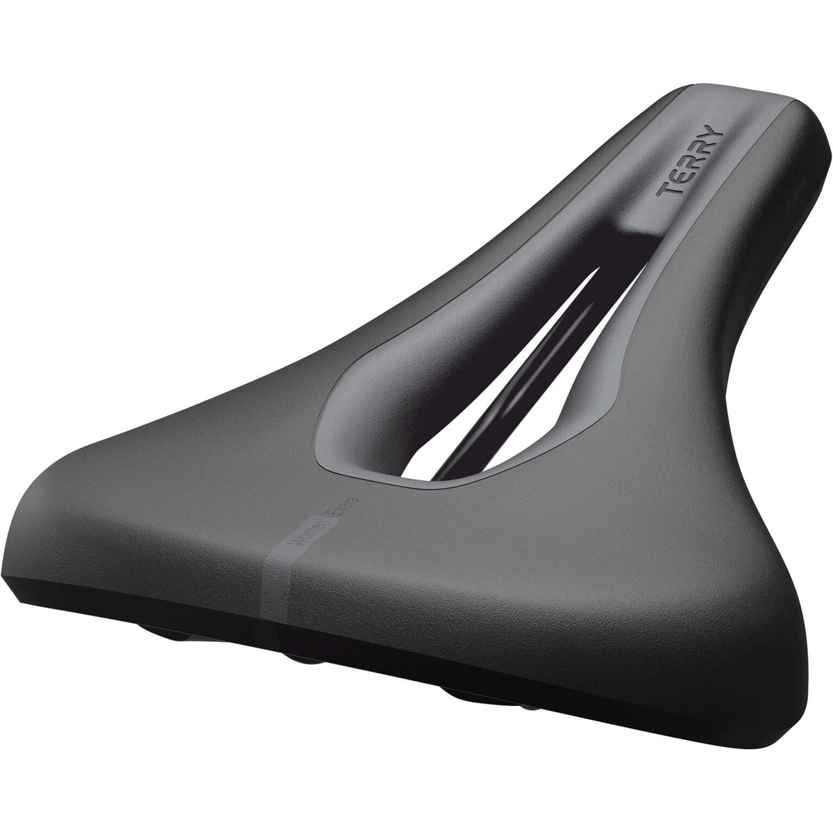 Terry Butterfly Exera dames fietszadel voor stadsfietsen en E-bikes, comfortabel en ergonomisch ontworpen.
