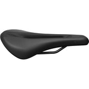 Terry Fly Exera Gel Max heren fietszadel voor stadsfiets en e-bike, met gelvulling en ergonomisch ontwerp, zichtbaar in de afbeelding.