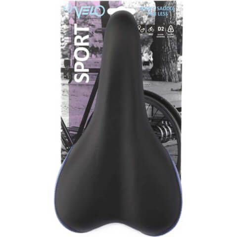 Velo Fietszadel Plush Sport Vl-3011 Blauw/Zwart - Le Coq Wielerartikelen