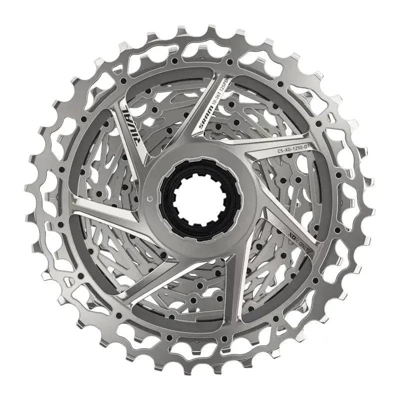 Sram Xg1250 D1 Cassette Xdr 12 Speed - Zilver - Le Coq Wielerartikelen