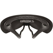 Brooks Fietszadel C13 Carved Cambium All Weather zwart, comfortabel stadsfiets en e-bike zadel met carved details.