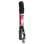 Simson kettingslot van 6mm x 90cm, stevig kettingslot voor fietsbeveiliging, zwart metalen slot met sleutel.