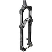 RockShox Recon Silver RL D1 verende voorvork voor mountainbikes, zwart, 29 inch, met 130 mm veerweg en snelkoppeling.