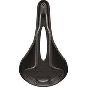Brooks C13 Carved Cambium all-weather zwart fietszadel voor stadsfietsen en e-bikes, comfortabel en duurzaam.