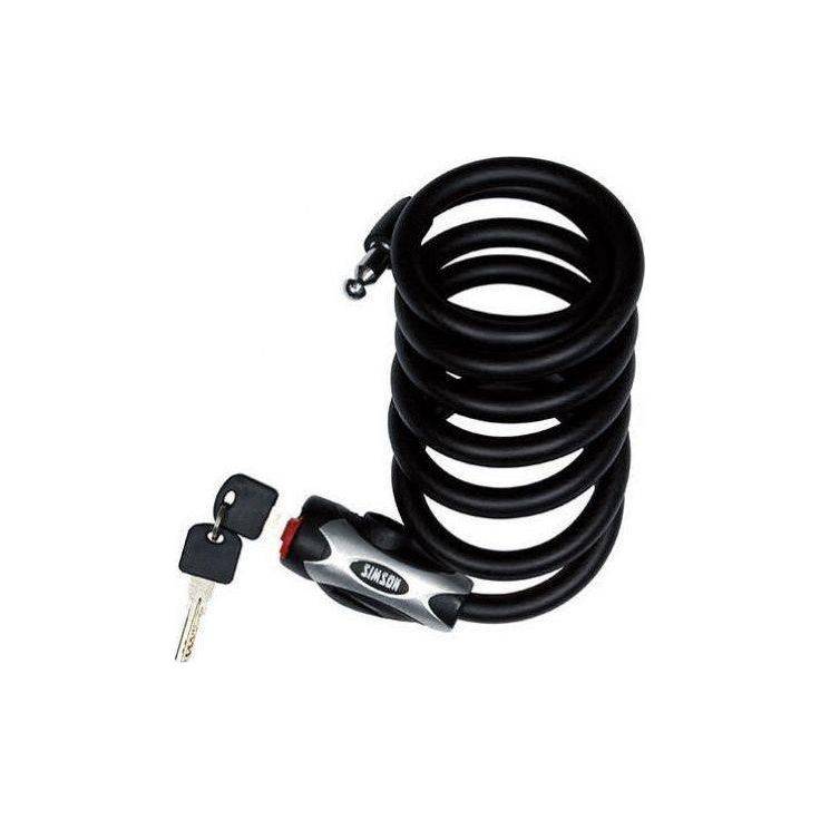 Simson Kabelslot Regular maat XL, 10mm x 150cm, flexibel kunststof kabelbeveiliging voor veilig en georganiseerd kabelbeheer