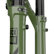 RockShox Lyrik Ultimate MTB voorvork 29 inch, groen, 150mm veerweg, geschikt voor 11/8-11/2 stuur, model fs-lyrk-ult-rc2