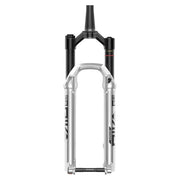 RockShox Pike MTB voorvork 29 inch, verend, zilverkleurig, 130 mm veerweg, geschikt voor mountainbikes, met 11/8-11/2 stuurmaat