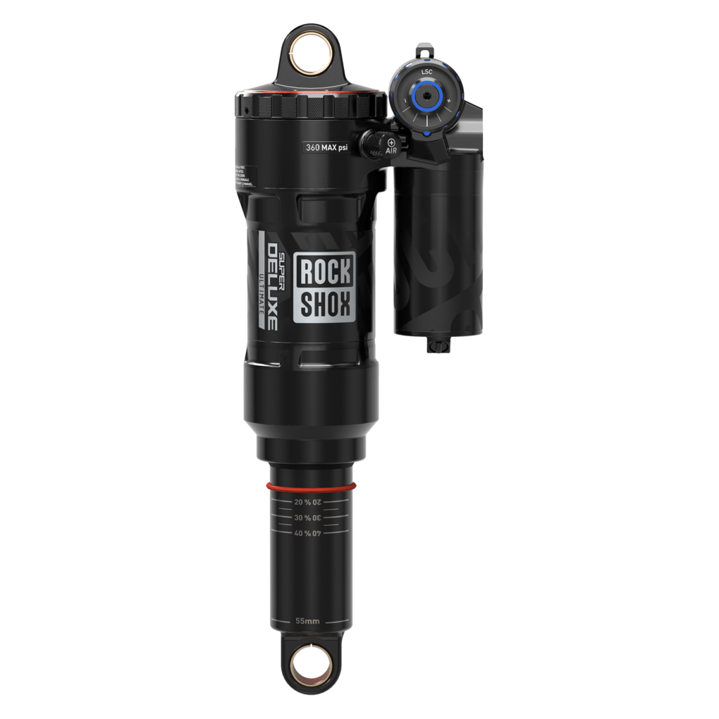 Schokbreker Rockshox Super Deluxe Ultimate Rc2T C1 Debonair 230X60Mm Black - Le Coq Wielerartikelen