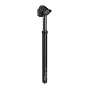 RockShox Reverb Xplr AXS zadelpen, 27.2 mm diameter, 400 mm lengte, 75 mm zijdelingse vering, zwart aluminium, voor mountainbike